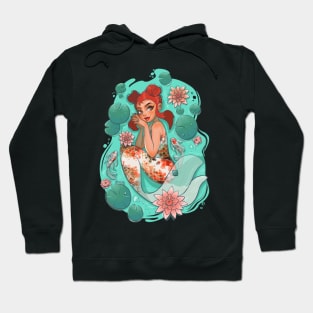 Koi mermaid Hoodie